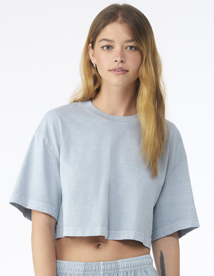 Women´s Heavyweight Washed Cropped Tee