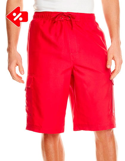 Striped Swim Trunks