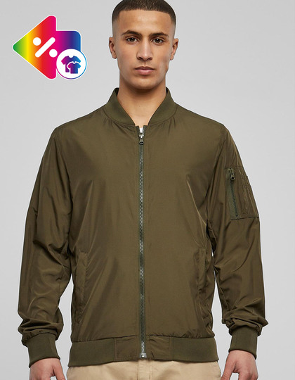 Nylon Bomber Jacket