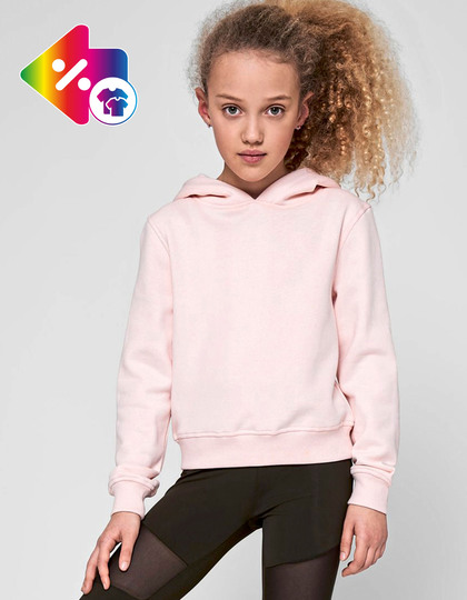 Girls Cropped Sweat Hoody