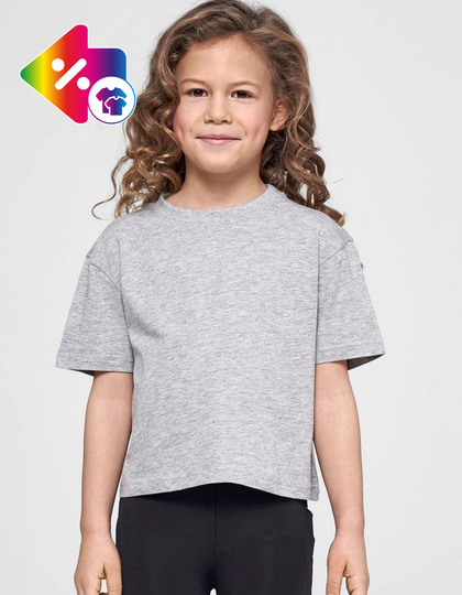 Girls Cropped Jersey Tee