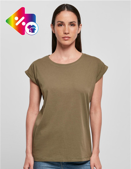 Ladies´ Organic Extended Shoulder Tee