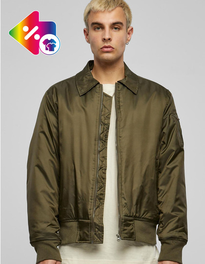 Collar Bomber Jacket