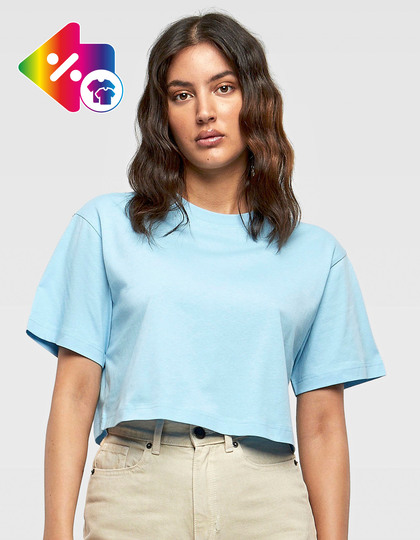 Ladies Short Oversized Tee