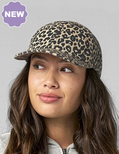 Leopard Print 6 Panel Cap