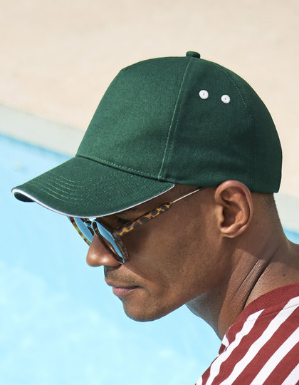 Ultimate 5 Panel Cap - Sandwich Peak