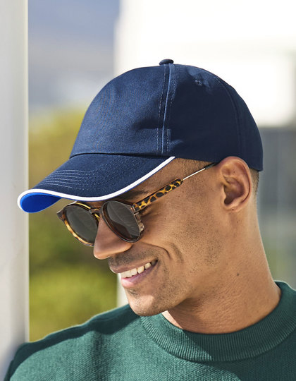 Authentic 5 Panel Cap - Piped Peak
