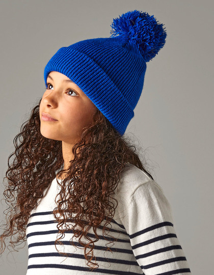 Junior Reflective Bobble Beanie