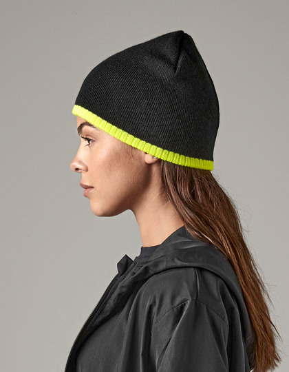 Two-Tone Pull-On Beanie