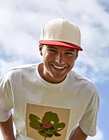 Contrast Flat Peak 6 Panel Cap