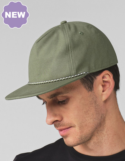 EarthAware® Organic Cotton 5 Panel Rope Cap