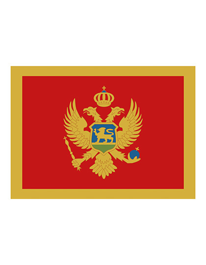 Fahne Montenegro