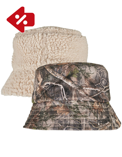 Sherpa Real Tree Camo Reversible Bucket Hat