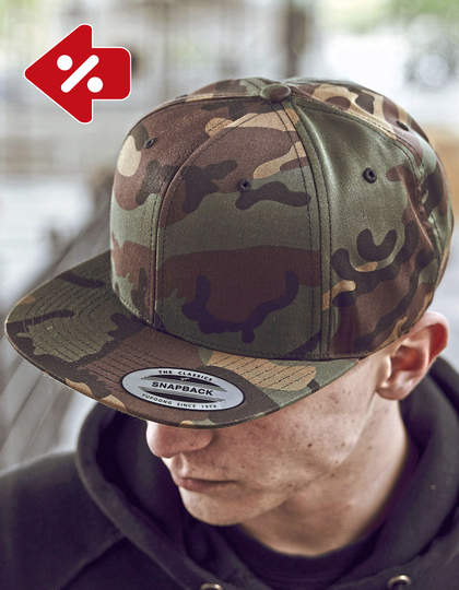 Camo Classic Snapback Cap