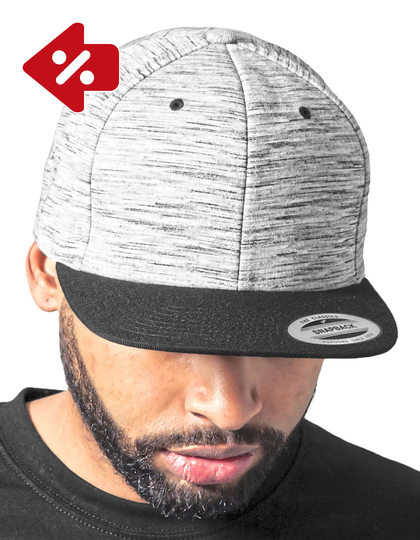 Stripes Melange Crown Snapback