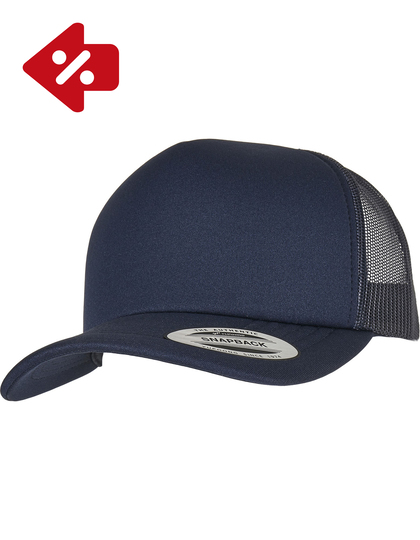 YP Classics® Classic Curved Visor Foam Trucker Cap