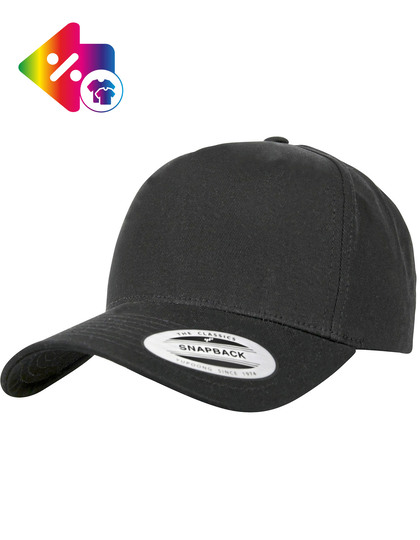 5-Panel Curved Classic Snapback