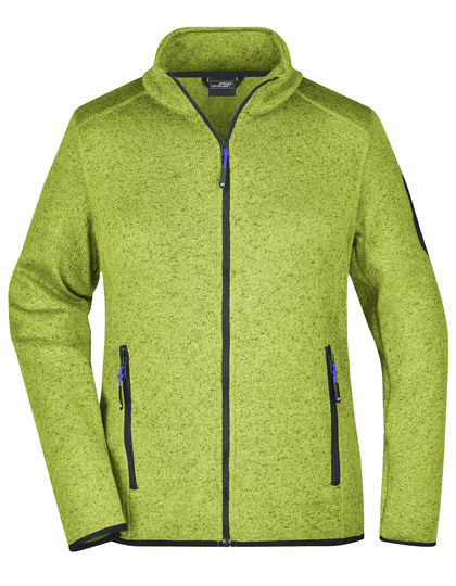 Ladies´ Knitted Fleece Jacket