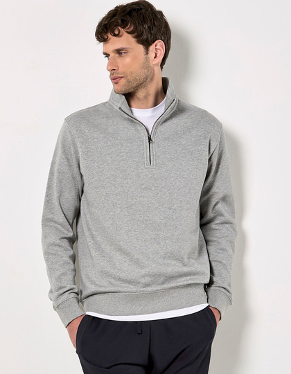 Regular Fit 1/4 Zip Sweatshirt