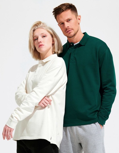 Unisex Polo Collar Sweatshirt Heritage