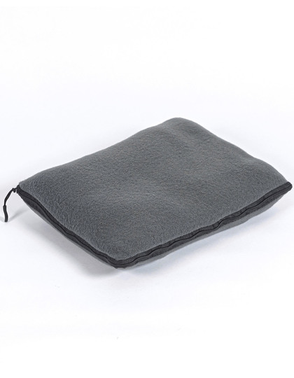 Mikrofleece-Decken-Kissen-Set Recycled