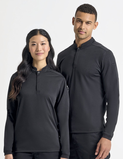 Essential ´Coolchecker®´ Chefs Shirt - Long Sleeve