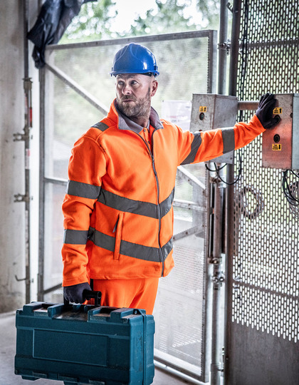 Pro Contract Hi-Vis Thor Fleece Jacket