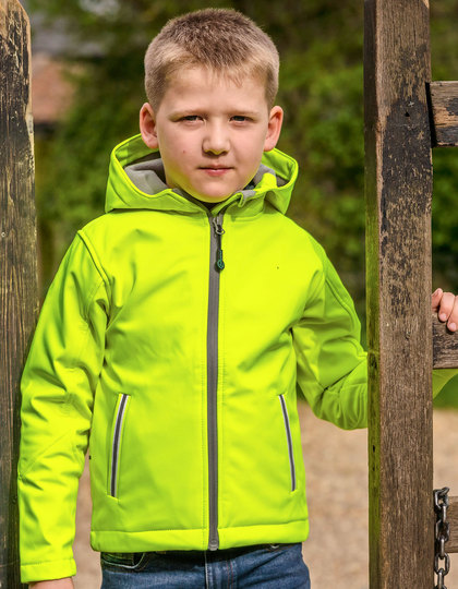 Junior TX Performance Hooded Soft Shell Jacket