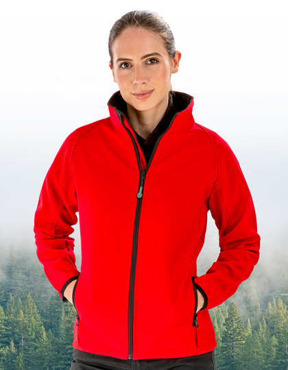 Women´s Printable Softshell Jacket with Recycled Fleece Inner