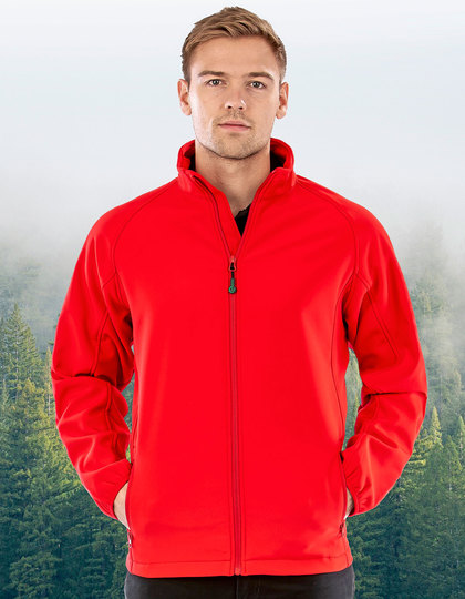 Men´s Recycled 2-Layer Printable Softshell Jacket