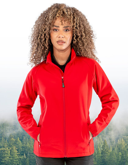 Women´s Recycled 2-Layer Printable Softshell Jacket