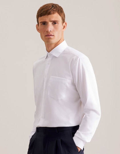Men´s Shirt Regular Fit Fine Twill Longsleeve
