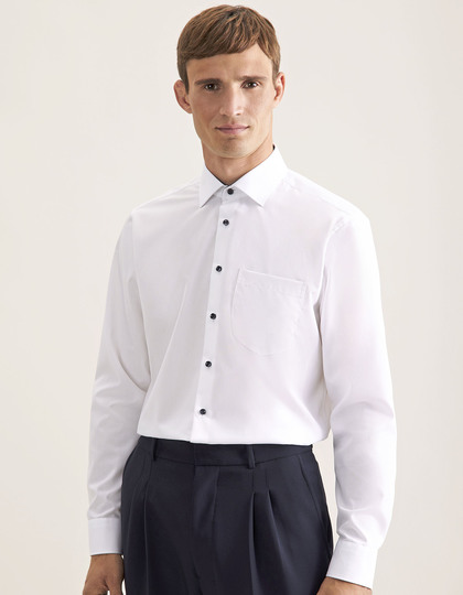 Men´s Shirt Poplin Regular Fit Long Sleeve
