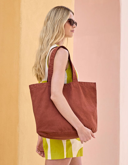 Garment Dyed Shopper