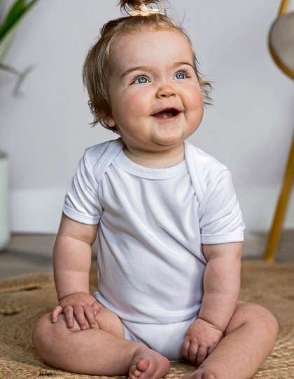 Short Sleeve Baby Bodysuit Polyester