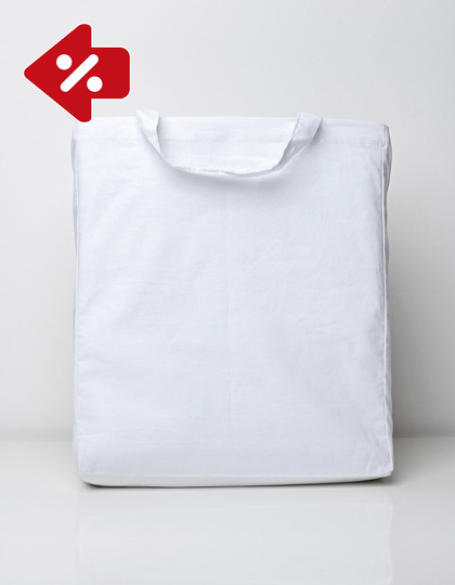 Cotton Bag Side Fold Short Handles